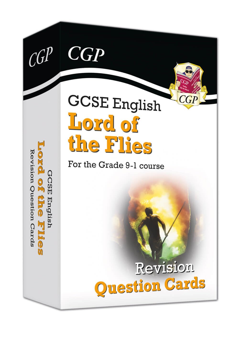 GCSE English - Lord of the Flies Revision Question Cards by CGP Books