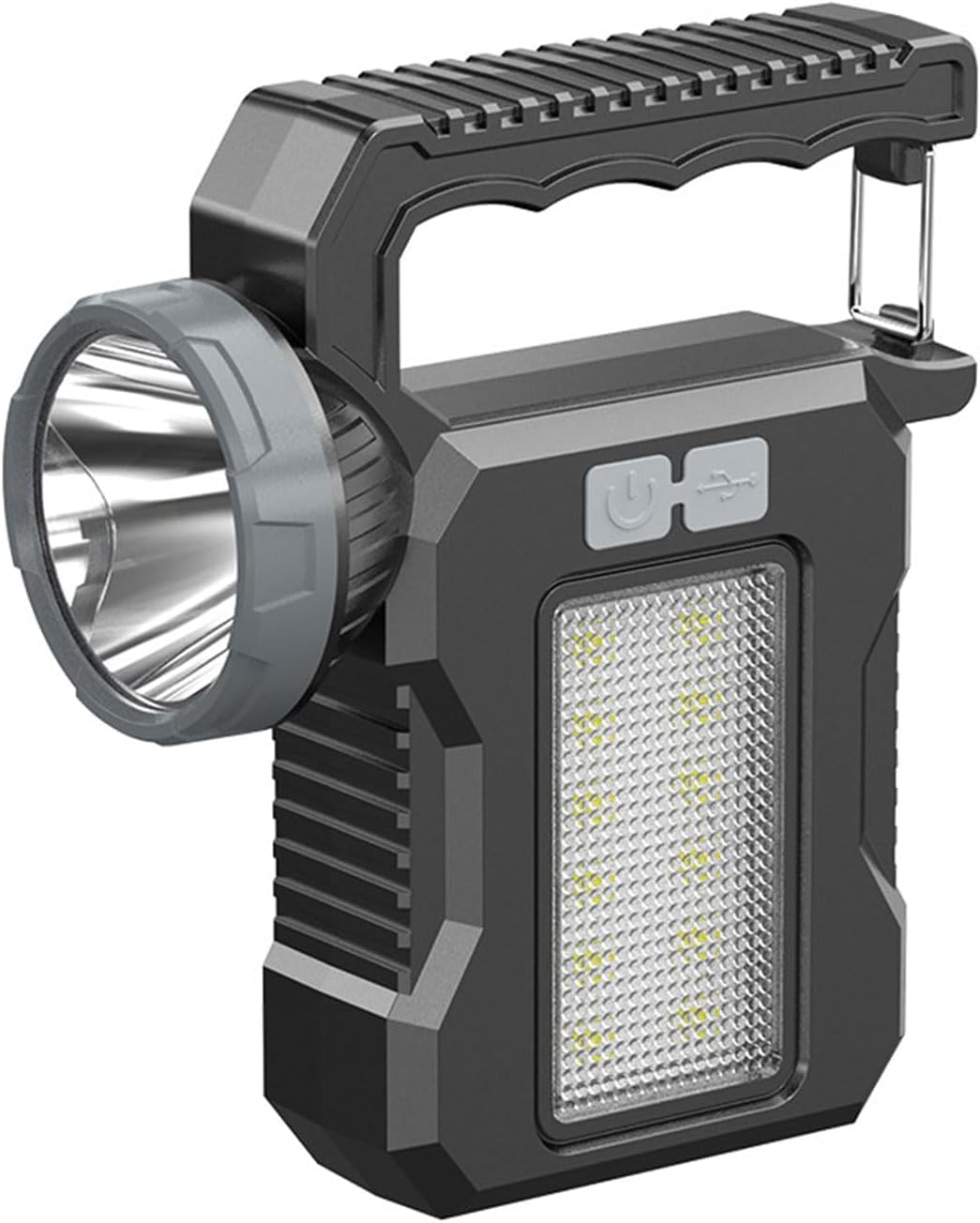 Runmay 1Pack, Solar Flashlight, Solar Powered Flashlight for Multi Function with Emergency，Portable Bright Camping Rechargeable Flashlights for Home, Outdoor Hiking, Power Outages-image-37
