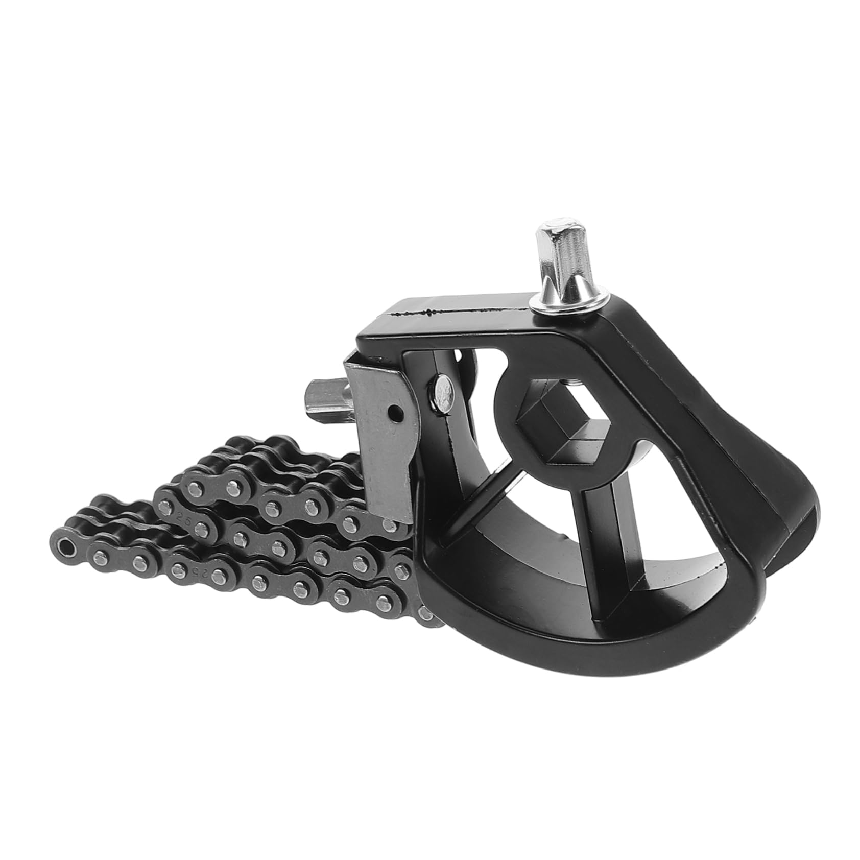 Toddmomy Upgrade Your Drum Set Single Kick Pedal Double Chain Linkage Bass Drum Accessory for Beginners