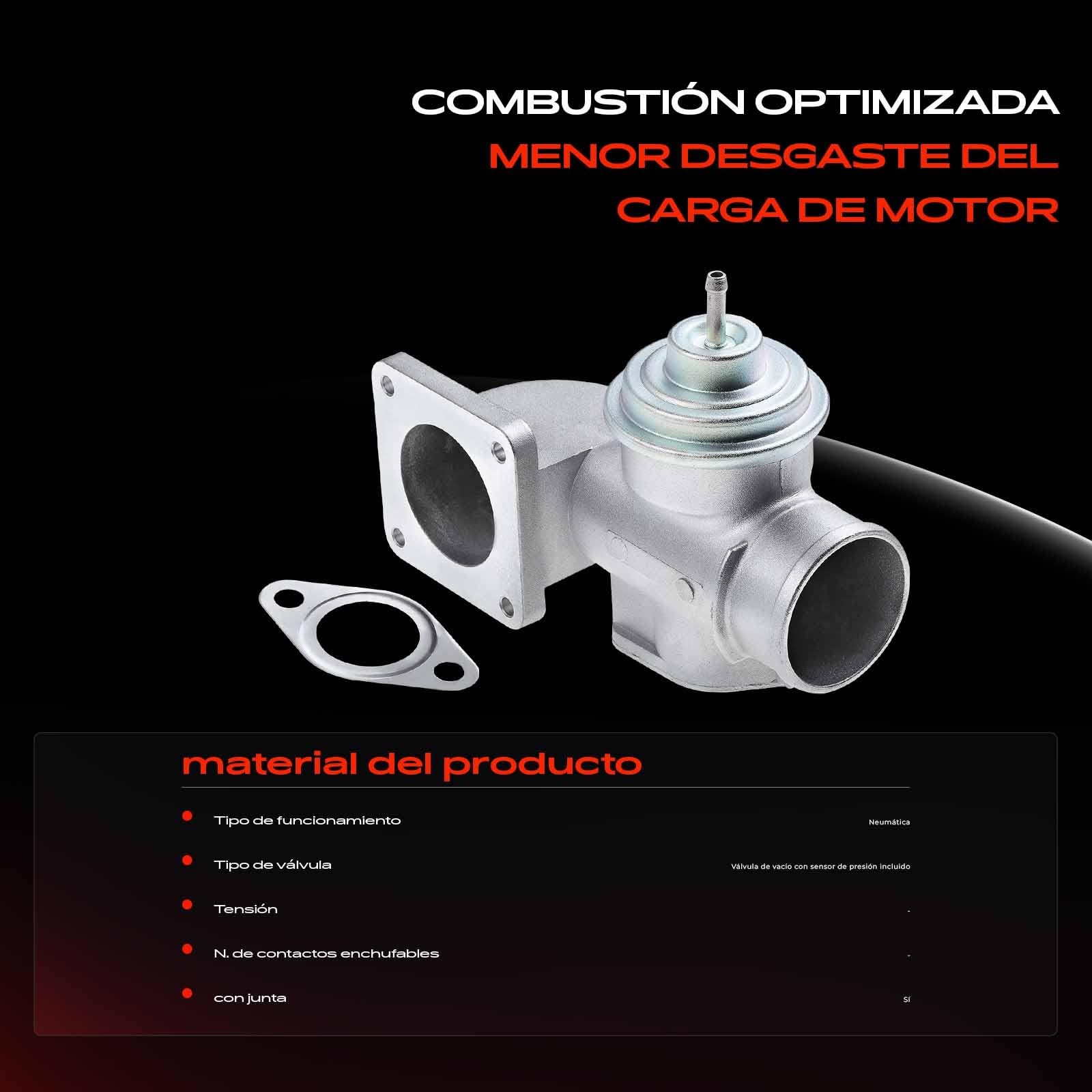 Frankberg Válvula EGR Válvula de recirculación de gases de escape | 074129499B; Compatible con: Autobús T.r.a.n.s.p.o.r.t.e.r IV 70B 70C 70J 70K 7DB 7DC 7DJ 7DK