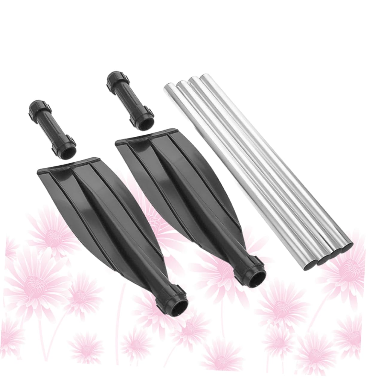 TOYANDONA Pagaie de Kayak Double Extrémité 210 Cm Alliage D’Aluminium Détachable Légère Solide Pagaie Bateau pour Kayak Radeau Navigation de Plaisance en Plein Air