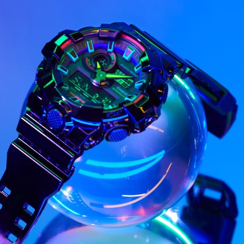 Miniatura 2 de Casio G-Shock GA700 Gamer's Rainbow Negro