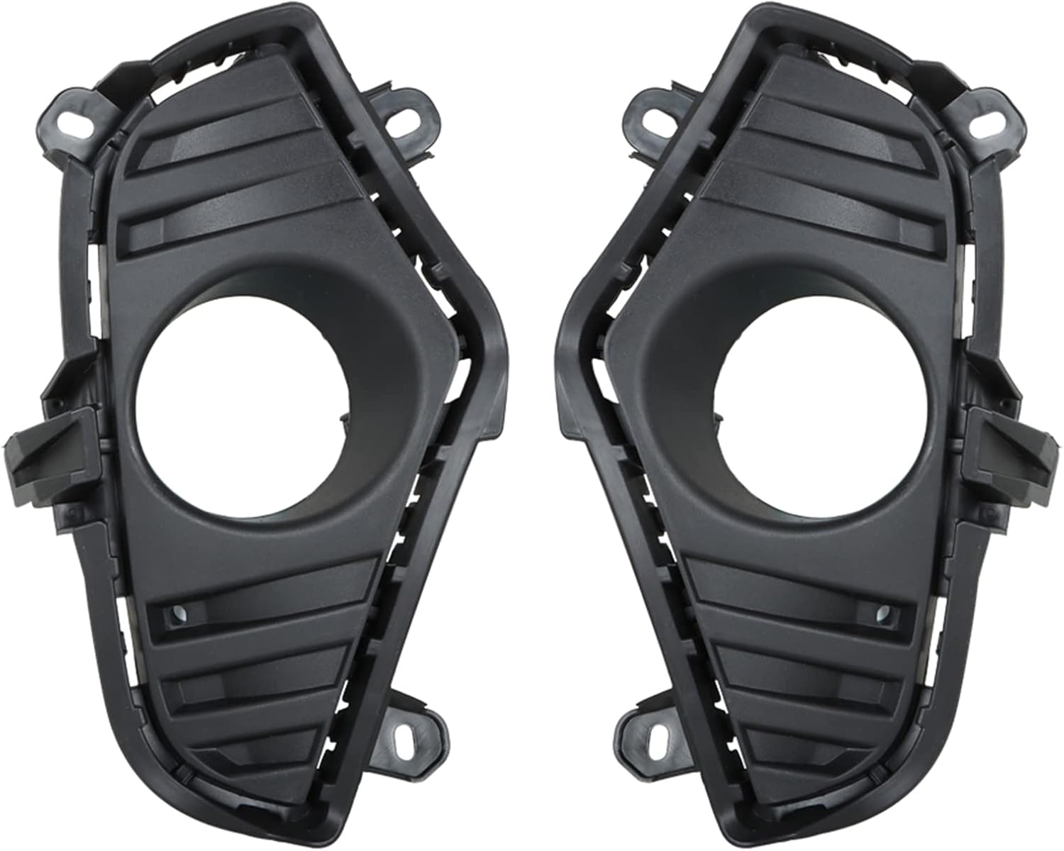 WFLNHB Fog Lights Replacement for Rav4 2019 2020 2021 Clear Lens with Front Bumper Bezel Wires Switch Bulbs Left and Right Side Pack of 2