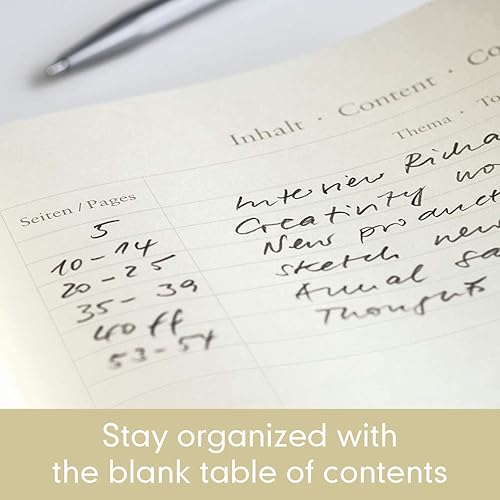 Vista 199 de LEUCHTTURM1917 - Cuaderno de tapa dura tamaño mediano A5-251 páginas numeradas para escribir y escribir en diario (Sol de raya, punteado)