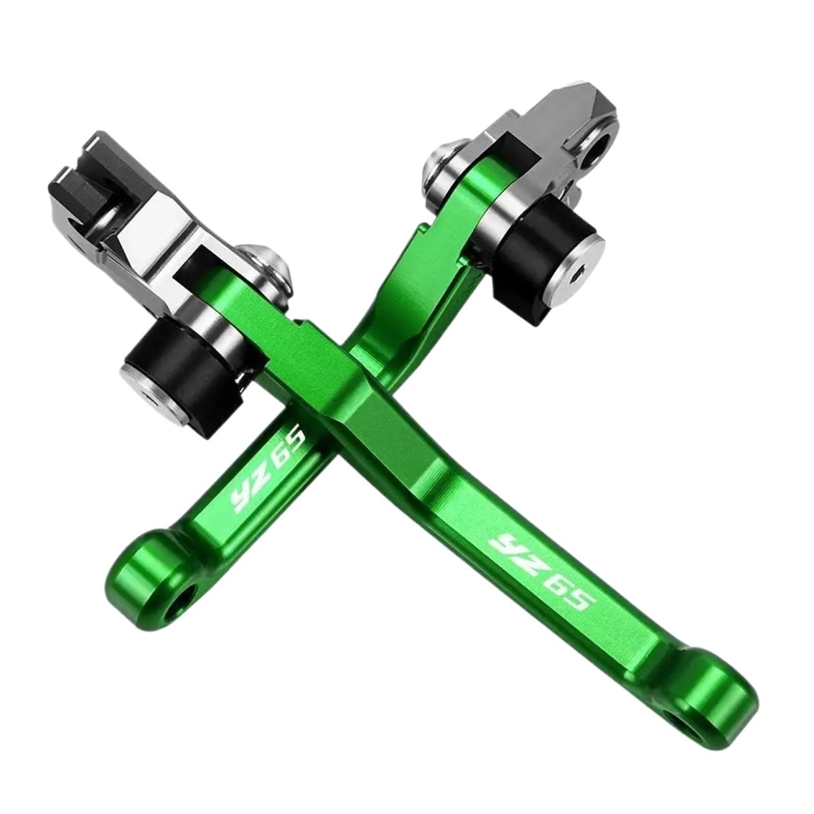 KKMNAIF Handlebar Clutch Lever Pivot Brake Clutch Levers Motorcycle Accessories Dirt Pit Bike Brakes Handles Lever for Ya&ma&ha for YZ65 2018-2022(Green)