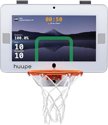 huupe Mini La primera consola inteligente de juegos de aro de baloncesto del mundo El mejor regalo para niños y familias para juegos en interiores