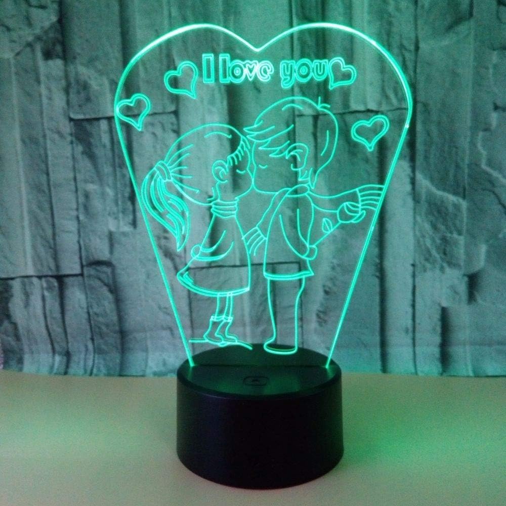 Lkaibin 結婚のi愛あなたのキスledランプカラフルなグラデーション3d立体タッチリモートusbナイトライトベッドサイドクリエイティブ装飾デスク誕生日ギフト 13センチメートルロマンチックなシンプル ランキングtop10 Lkaibin 結婚のi愛あなたのキスledランプカラフルなグラデーション3d立体タッチリモートusbナイトライトベッドサイドクリエイティブ装飾デスク誕生日ギフト 13センチメートルロマンチックなシンプル ランキングtop10