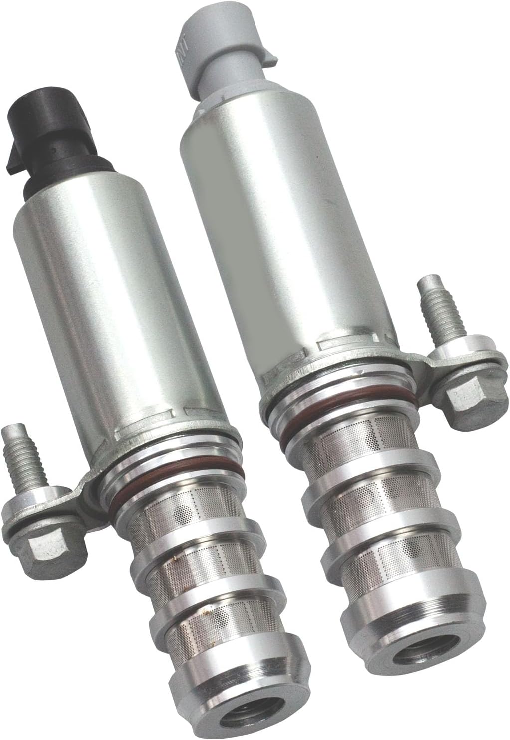 2PCS Engine VVT Intake and Exhaust Camshaft Variable Timing Solenoid Valve Kit Compatible with 2010-2017 Equinox 2.4L, Replaces OE# 12655421 12655420