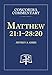Produktbild Matthew 21:1-28:20 - Concordia Commentary
