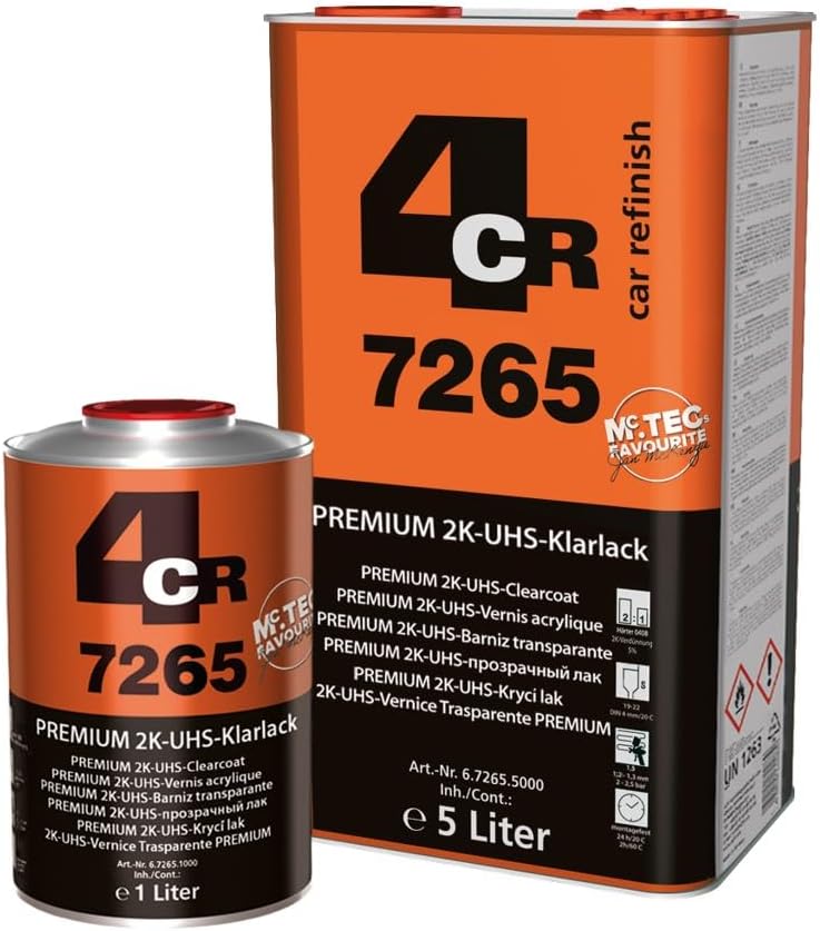 4CR 7265 2K HS CLEAR 2:1 W/HARDNER 1 GALLON