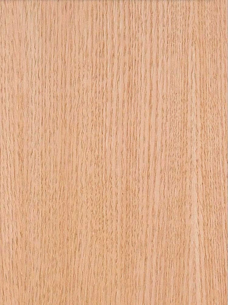 Wood Veneer, Oak, Red Rift, 2x8, PSA Backed