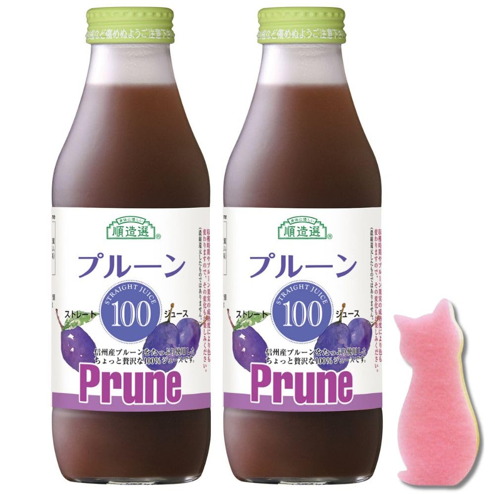 Amazon.co.jp: 順造選 果汁100％ストレートジュース 500ml (2本1セット