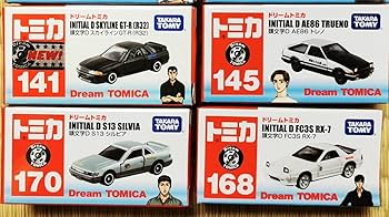 ドリームトミカ イニシャルD 3台セット 販売店舗】セブン＆アイオリジナル ドリームトミカ 頭文字D(3種3