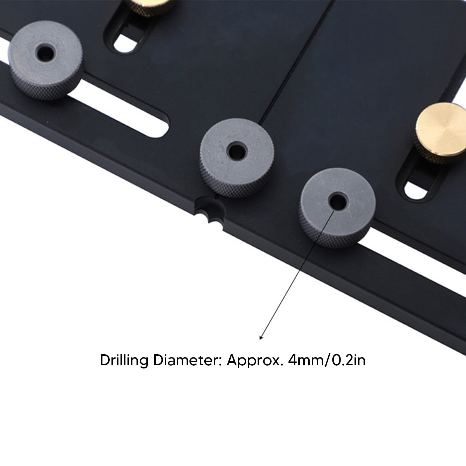 ViaGasaFamido Dima Hardware per Dima per Armadietti, Localizzatore di Punzoni Guida per Trapano Strumento per Tasselli per Perforazione del Legno per L'installazione di Maniglie, Manopole