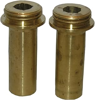 LASCO SB-216 Mobile Home 21/32 by 18 by 1 9/16 Brass Shower Seats for Price Pfister Brand, Brass, 2-Pack