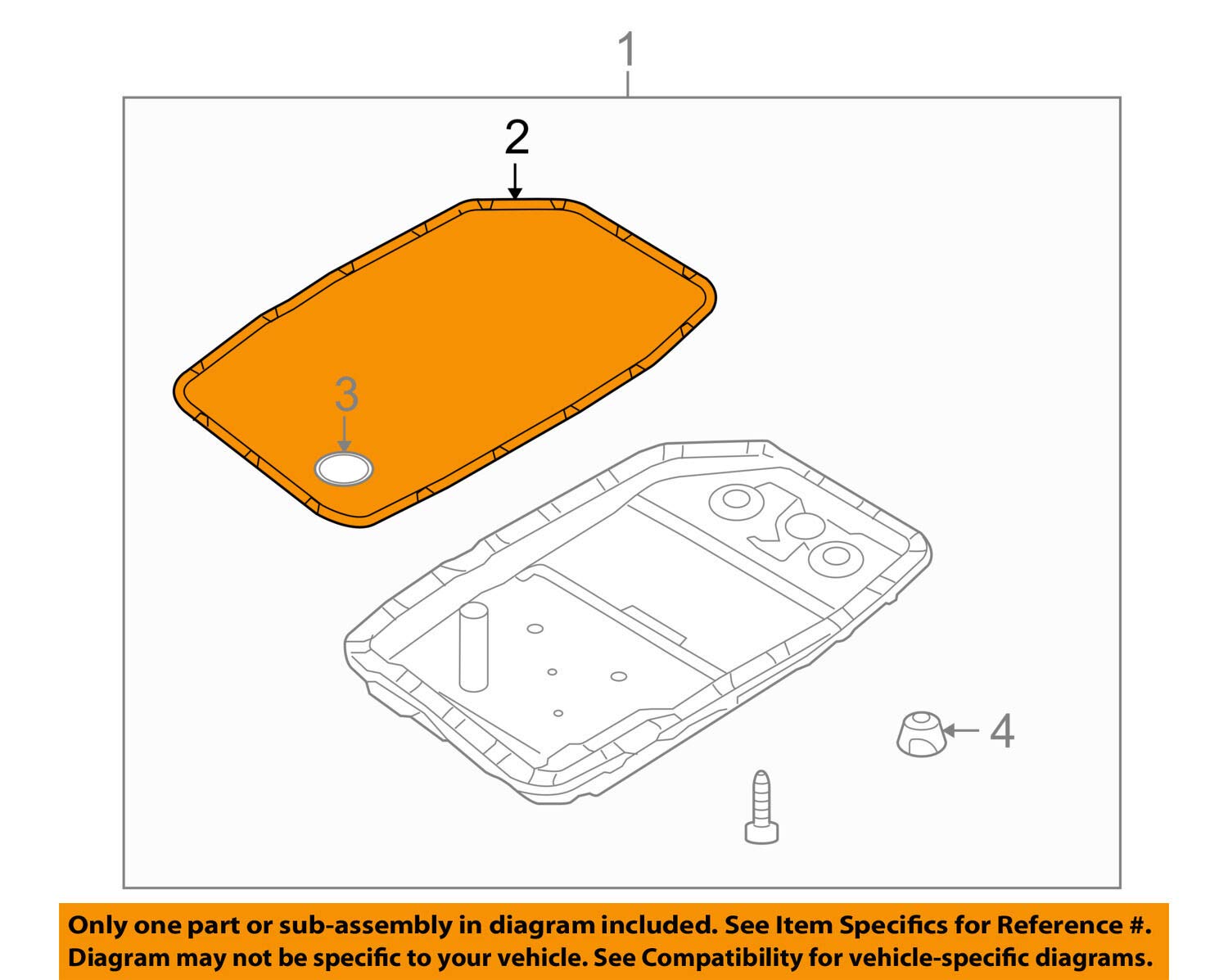 Genuine Hyundai 4528249600 Oil Pan Gasket Amazon.in Car & Motorbike