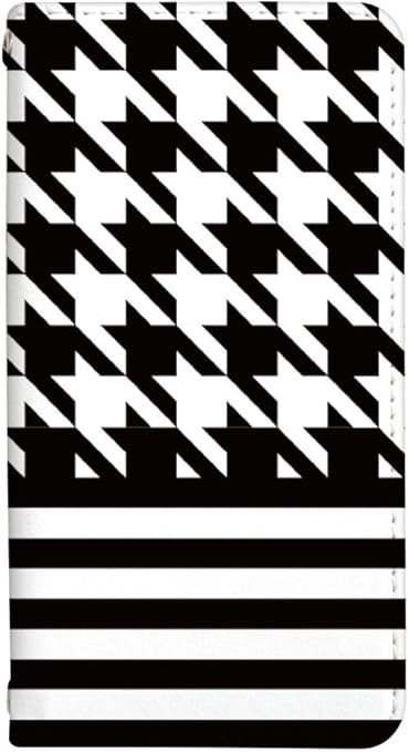 Amazon Co Jp Aquos Zero5g Basic Dx Shg02 スマホケース ベルトなし ケース デザイン手帳 アクオス ゼロファイブジー ベーシック ディーエックス エスエイチジーゼロニ 5033 A 千鳥ブラック かわいい おしゃれ かっこいい 人気 柄 ケータイケース 家電 カメラ