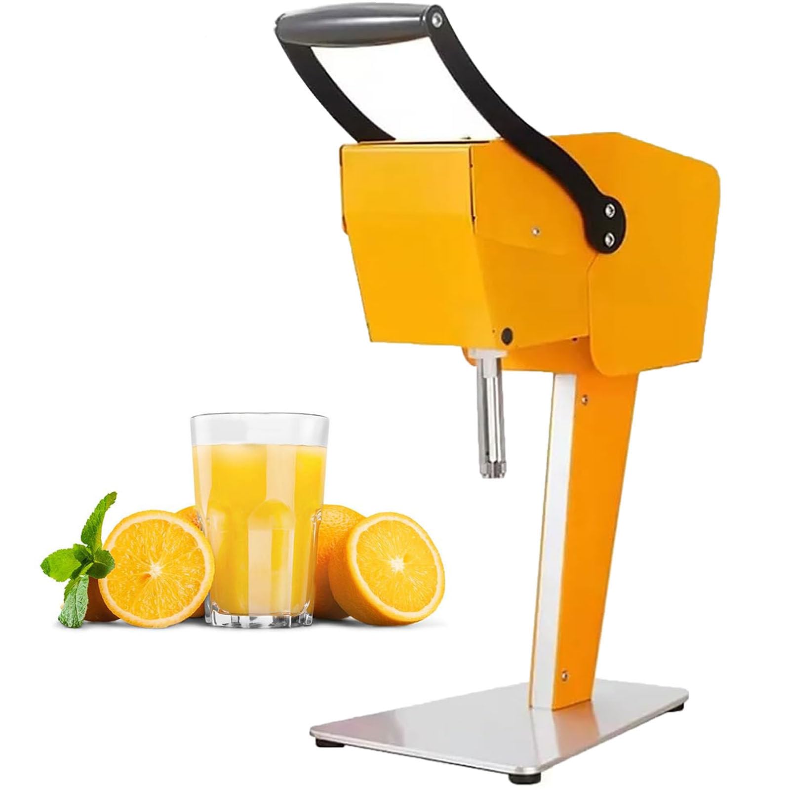 Estrattore di Succo Commerciale, Spremiagrumi Elettrico, Estrattore di Succo in Acciaio Inossidabile, Non c'è Bisogno di Sbucciare, per Negozi di Succhi, Ristoranti, Hotel