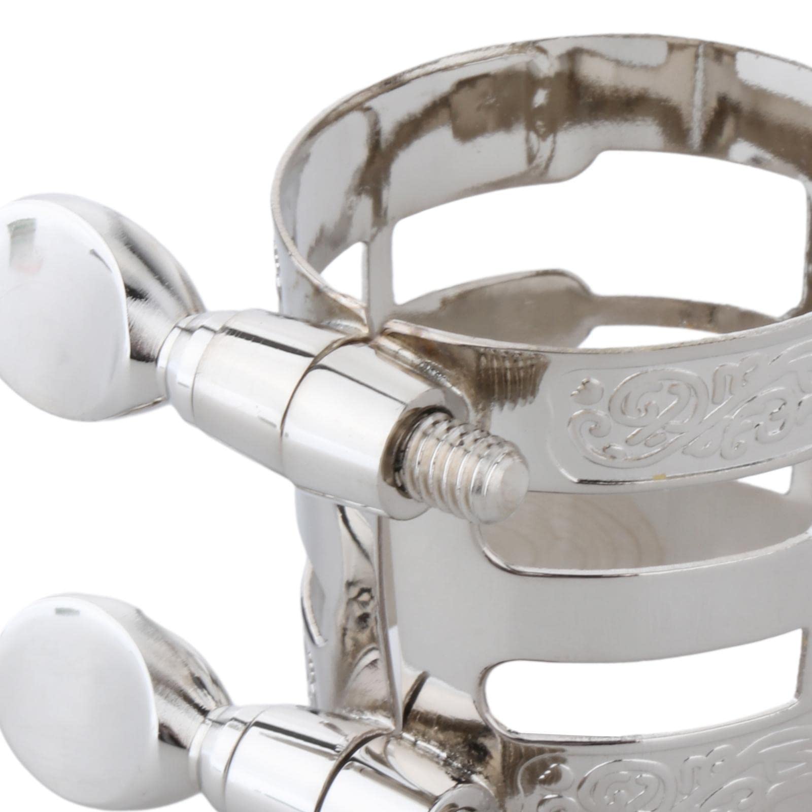 bnf® 2xAlto Saxophone Mouthpiece Ligature Mouthpiece Carved for Saxophone Players Nickel Plated | Wind & Woodwind | Parts & Accessories | Ligatures & Caps-image-36