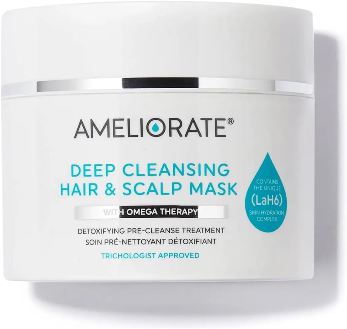 Deep Cleansing Hair and Scalp Mask 225ml | Lab6, Shea butter| Dermatologically tested, Trichologist Approved