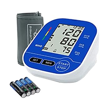 PAXMAX Blue BP-16 Automatic Digital BP monitor Blood pressure measuring machine with Usb Port (Blue)