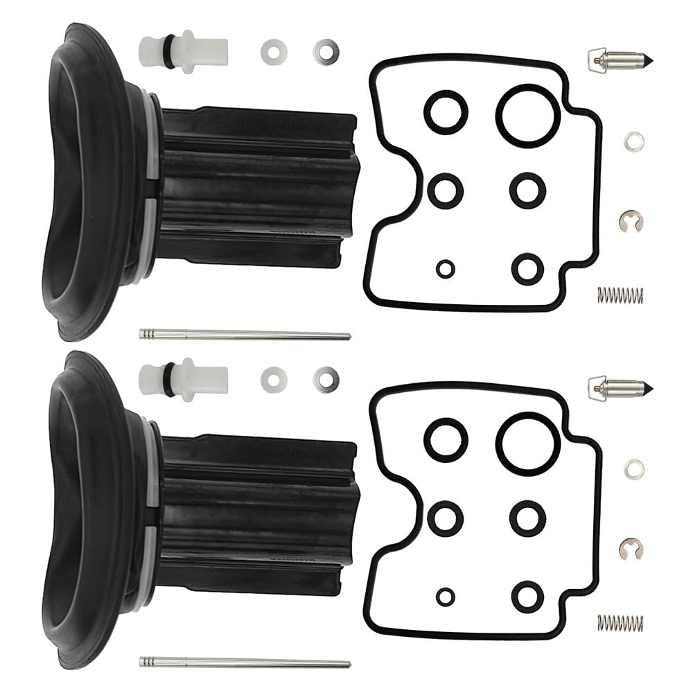 Kit di riparazione carburatore di ricambio per Yamaha V Star 1100 XVS1100 1999-2007, confezione da 2