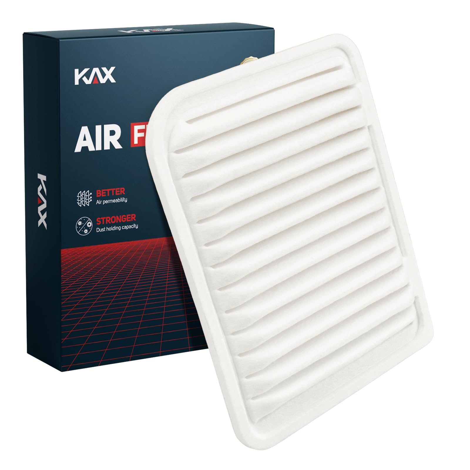 KAX Engine Air Filter, CA10910 Replacement for Mitsubishi Lancer 2013-2017, Outlander 2014-2020, Outlander Sport 2013-2022, RVR 2013-2022, Advanced Air Filter Media, Increased Acceleration
