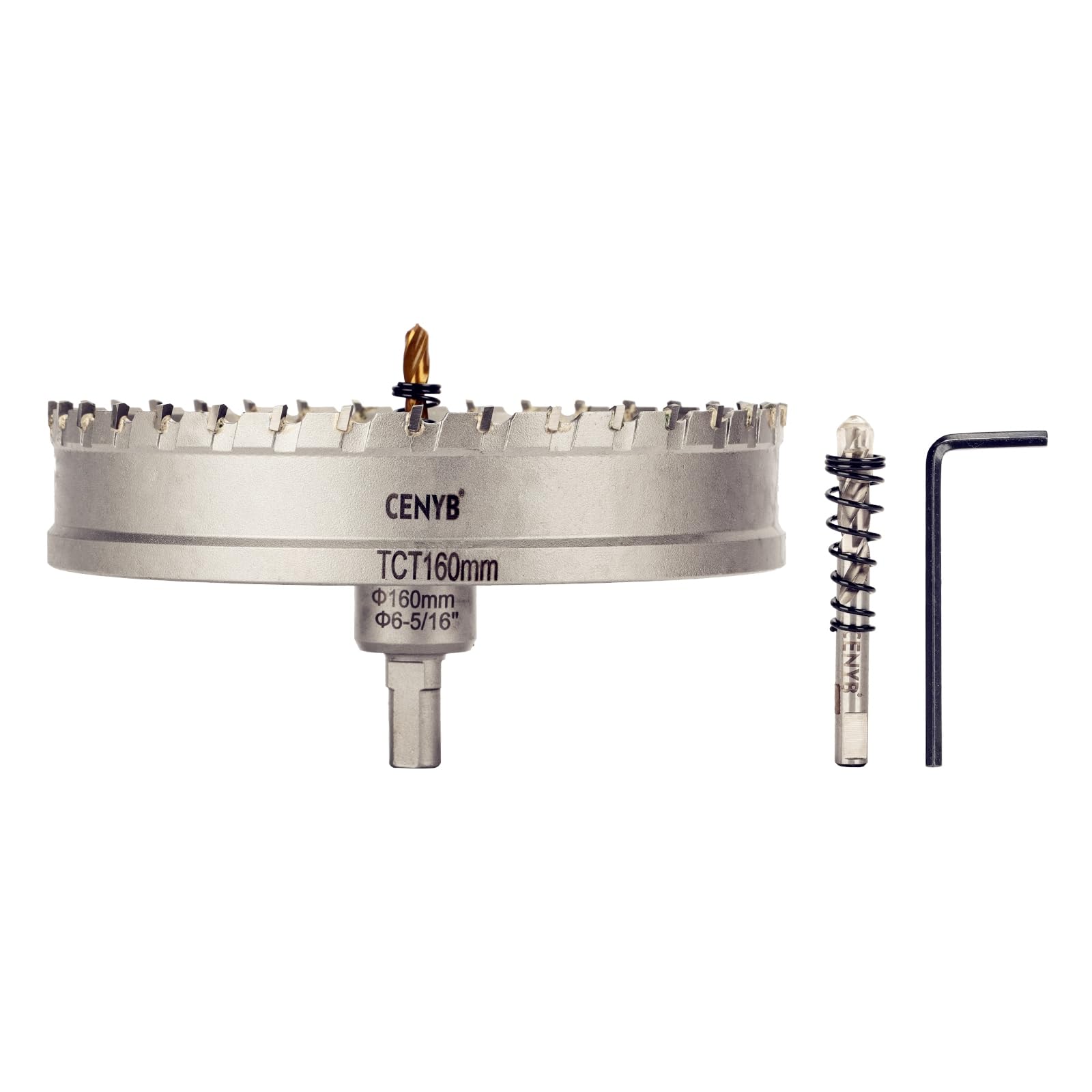 Tungsten Carbide Hole Saw Kit - Cut Metal, Wood & Plastic -18 Tungsten Carbide Hole Saw Kit - Cut Metal, Wood & Plastic -18