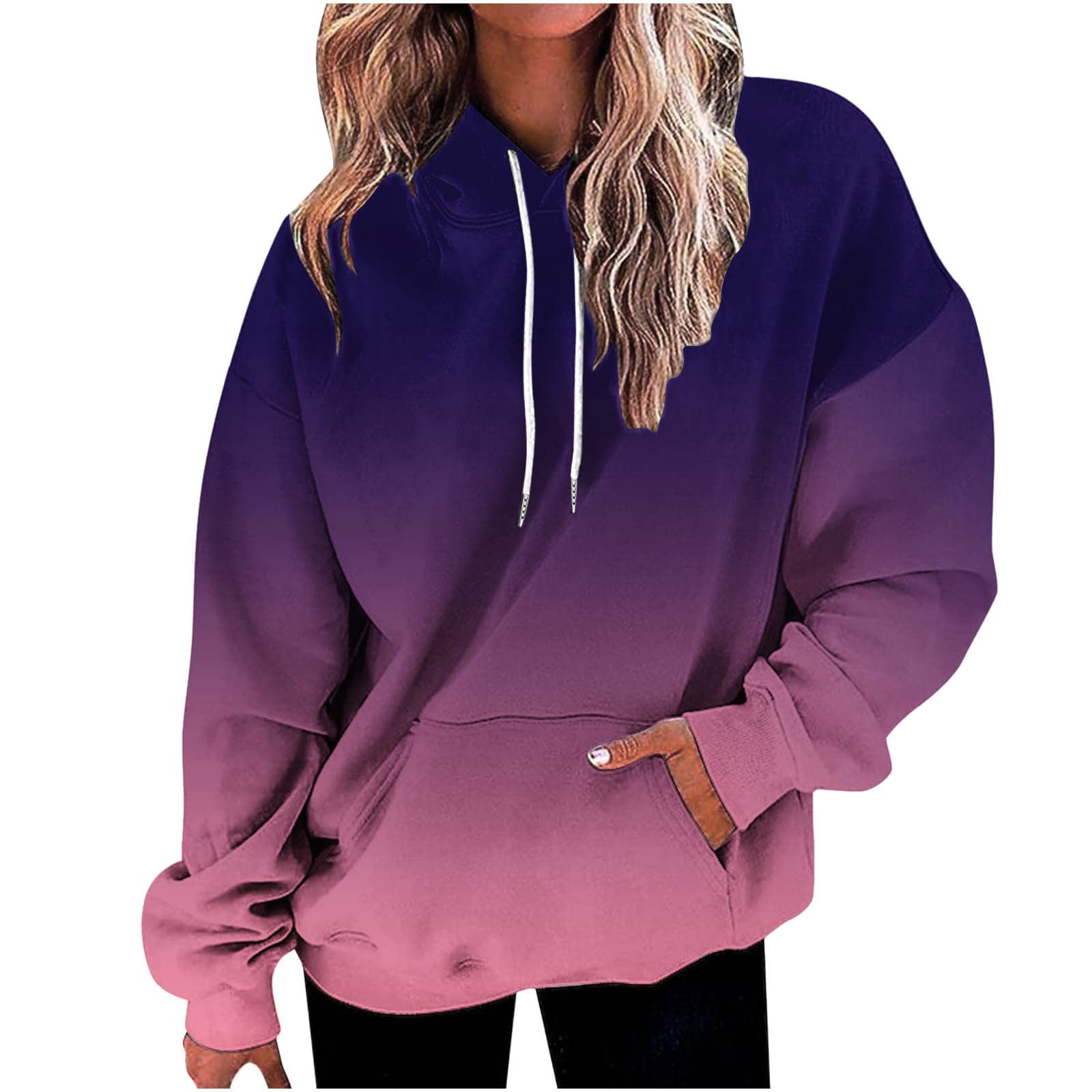 Sale Hoodies For Women Vintage Plus Size Workout Cute Sweatshirt