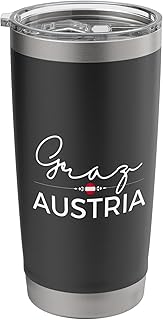 Austria Graz Souvenir Stainless Steel Insulated Tumbler