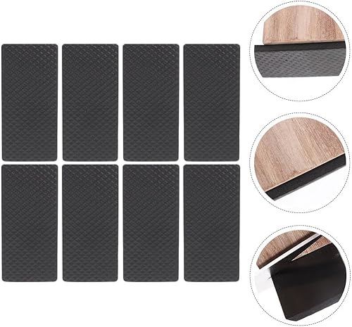 Miniatura 9 de DOITOOL 16 piezas de alfombrillas antideslizantes para muebles, protector de goma para patas de silla, protectores de suelo de goma para muebles,