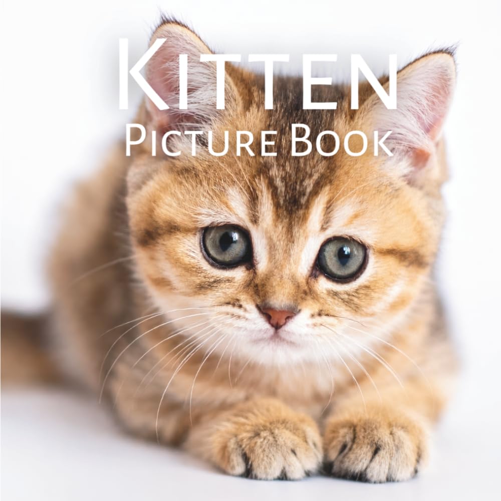 Kitten Picture Book: Alzheimer's Patients, Seniors with Dementia and Kids (Gentle Moments Books)