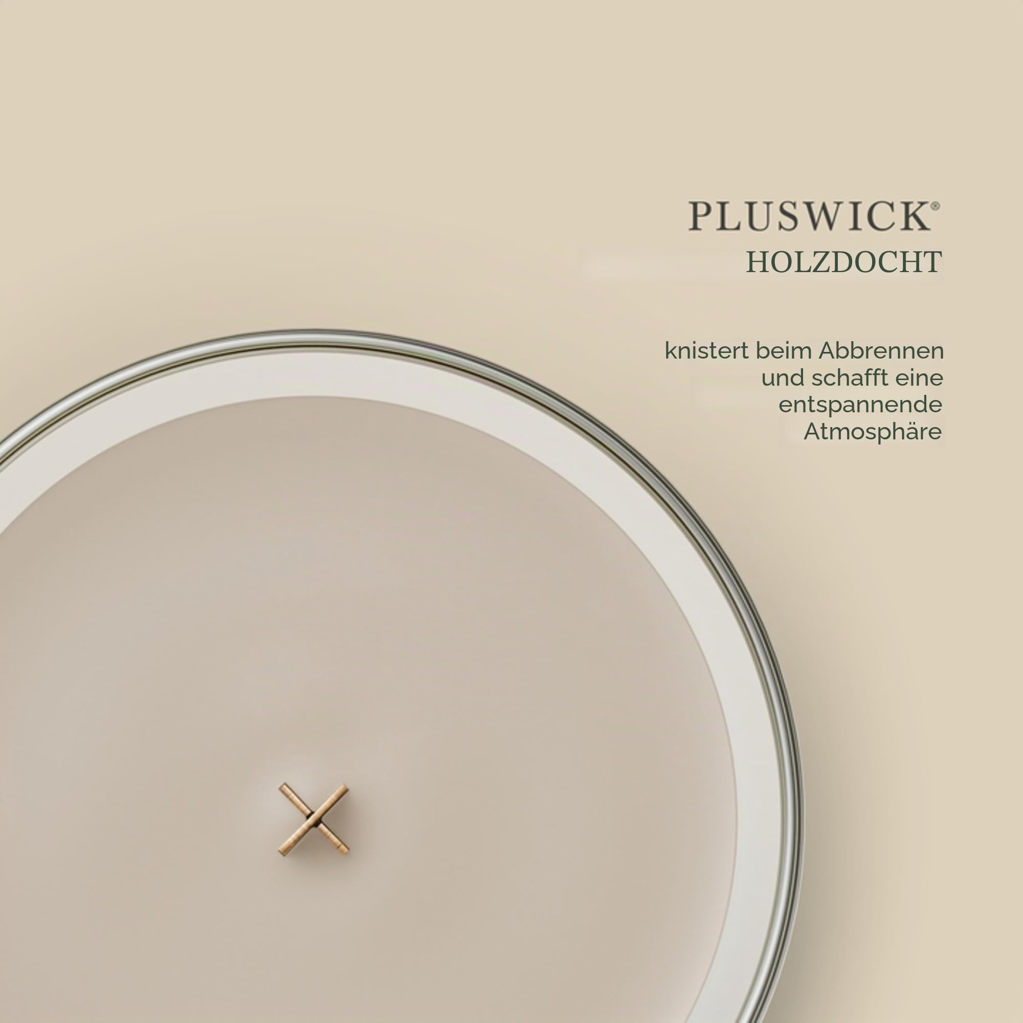 WoodWick Ellipsenförmige Duftkerze mit knisterndem Docht, Sand & Driftwood, bis zu 50 Stunden Brenndauer, Large, Ellipse