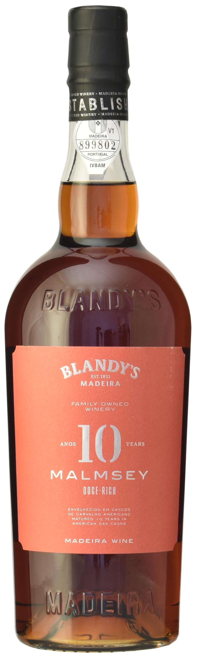 Madeira Blandys 10 year old Malmsey