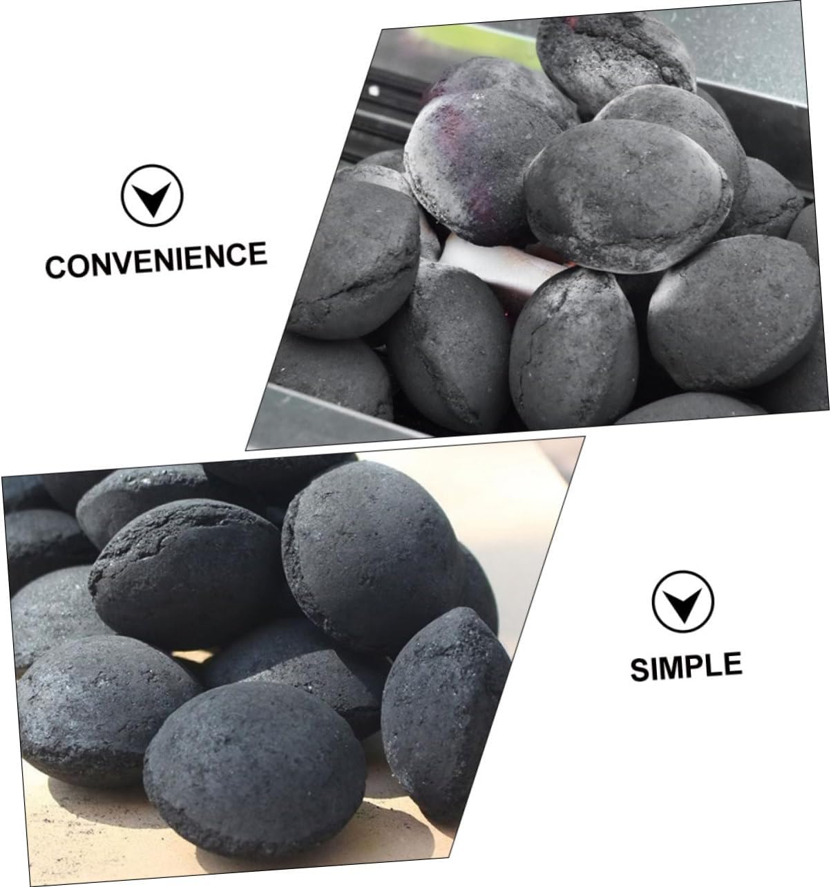 Premium 1 Pack Charcoal for Outdoor Grilling Multifunctional Fire Charcoal for Kitchen Cooking Fireplace BBQ Stove Essentials