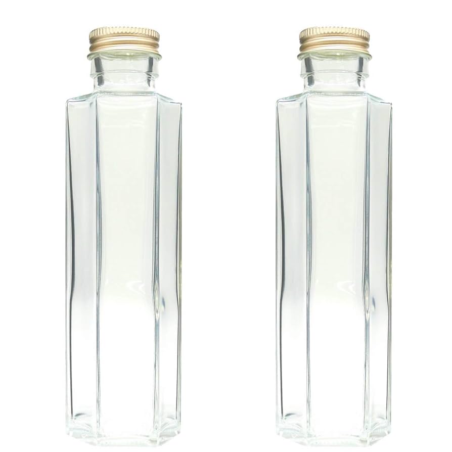 ハーバリウム瓶 六角瓶 ケース付き Amazon｜横浜ハーバリウム弐番店 ハーバリウム 瓶 六角 150ml 2