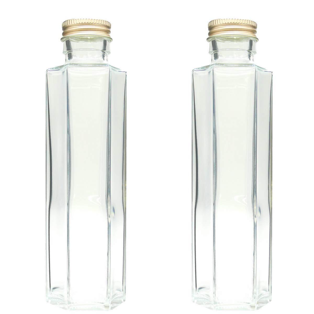 ハーバリウム瓶 六角瓶 ケース付き Amazon｜横浜ハーバリウム弐番店 ハーバリウム 瓶 六角 150ml 2本