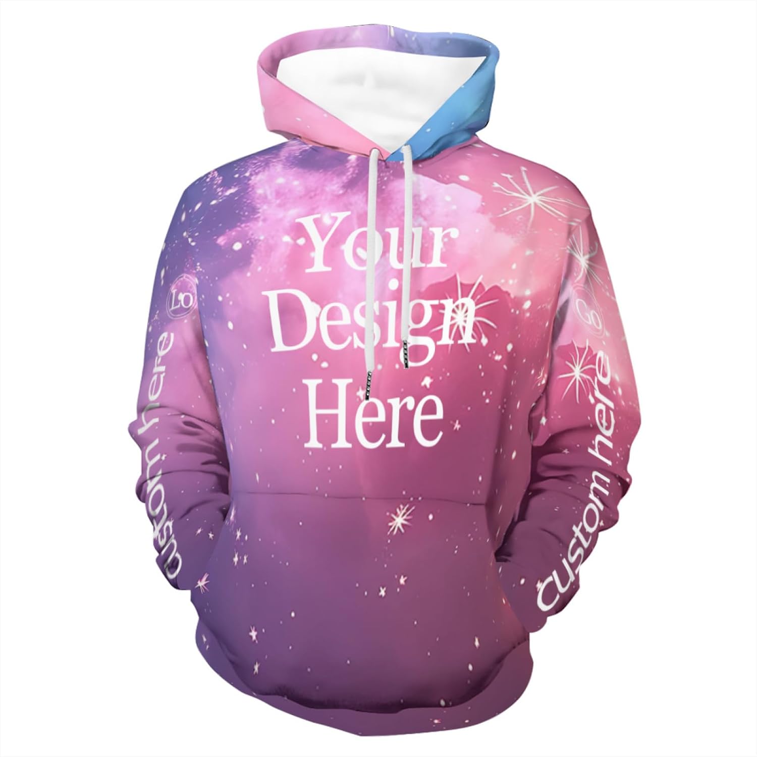 Custom Unisex Hoodies Personalized Men Women Adult Pullover Sweatshirts with Pocket Design Your Own Text Photo Logo Winter - Image 8