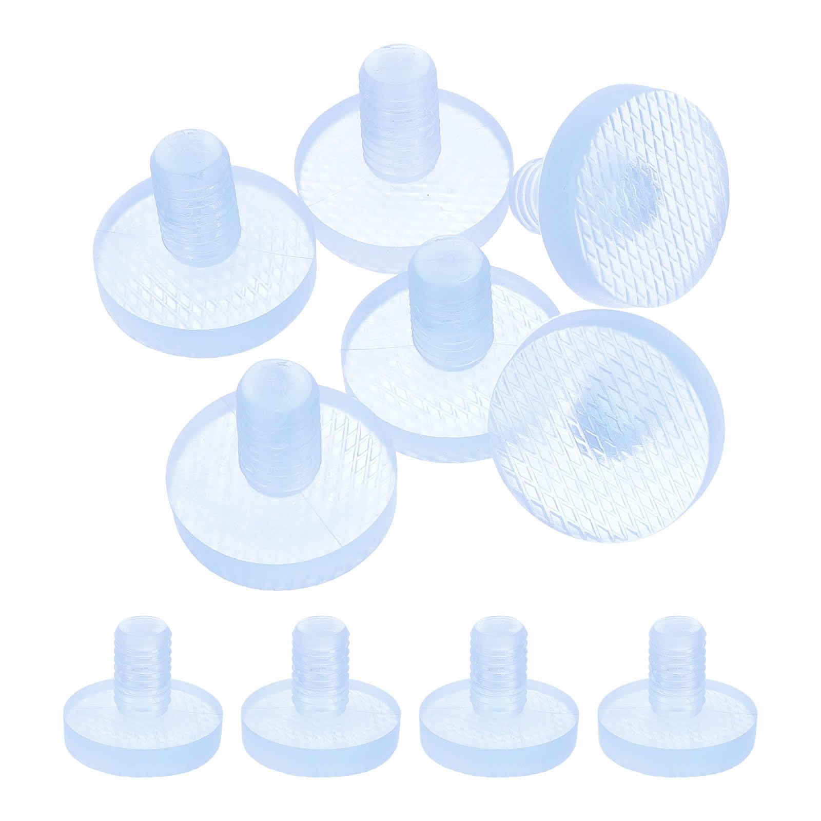 Butée table en verre transparente uxcell 12mm plastique souple pour protection meuble de jardin