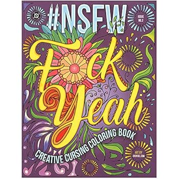 Paperback #NSFW Creative Cursing Coloring Book