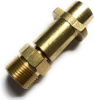 Adattatore a baionetta in ottone M22 x 1,5 AG di M&M Smartek, adatto per pistole ad alta pressione Kärcher Home & Garden (baionetta)