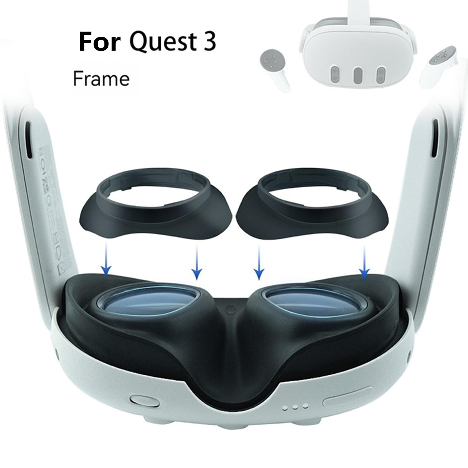Amazon | メガネスペーサー Meta Quest 3 VRレンズプロテクター