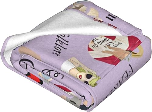 Miniatura 5 de Manta de cantante para sofá, manta gruesa y cálida para mujeres, hombres y niños, manta suave y mullida para cama, automóvil, oficina, manta para