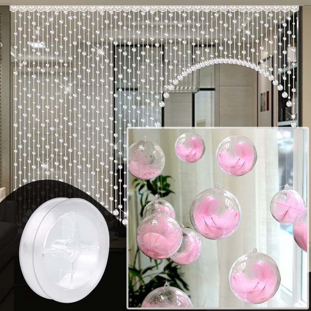 200m Clear Nylon Invisible Thread String, 0.25mm Transparent Beading Thread - Image 4