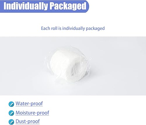 Miniatura 8 de Gondiane Paquete de 9 vendajes autoadhesivos de 2 pulgadas x 5 yardas para tobillos, muñecas, dedos, deportes, cinta veterinaria cohesiva