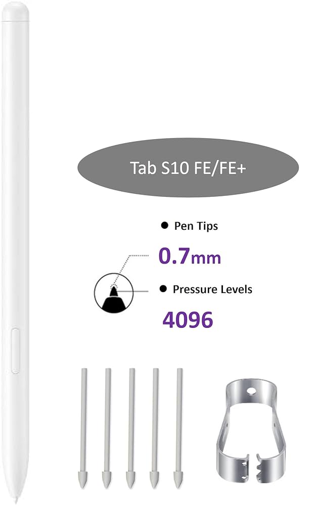 Galaxy Tab S10 FE 本体 + S Pen Amazon.com: Galaxy Tab S10 FE/ S10 FE+ Stylus Pen for