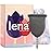 Lena Menstrual Cup Original - Reusable Silicone Period Cup for Regular Flow, 12-Hour Leak-Free Protection, Soft & Comfortable, Beginner-Friendly Design - Small, Gray
