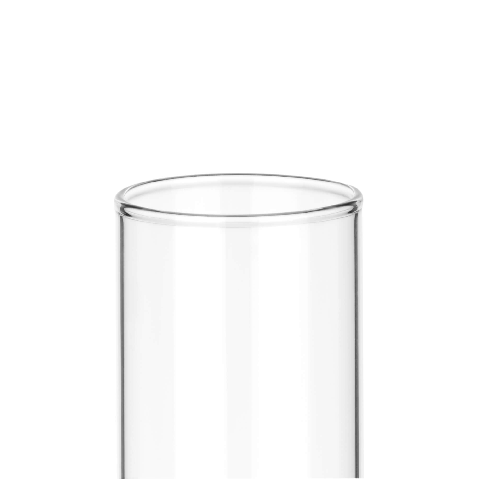 Tuuters Glas Reagenzgläser mit Lamellen-Stopfen in Silber (200 x Ø20 mm) | Reagenzglas mit Verschluss, Volumen ca. 50 ml – Made in Germany, luftdicht, lebensmittelecht, ideal als Gastgeschenk