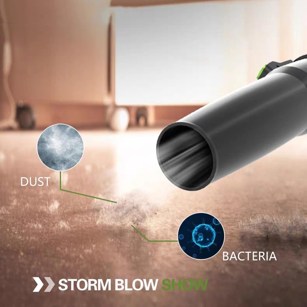 Cordless Blower Suitable for 21V attery Portable Electric Blower for Patio Lawns Care