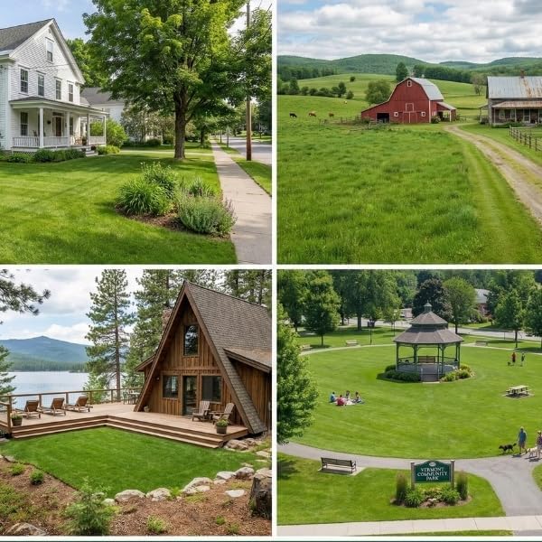 Old Cobblers Farm™ Wicked Tuff Turf Balanced Lawn Mix - Contractor’s Mix - Fast-Starting, Resilient Grass Seed (5 lbs | 10 lbs | 15 lbs | 20 lbs) (15lbs)